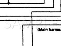 1988 Nissan Stanza  2.0 L4 GAS Wiring Diagram