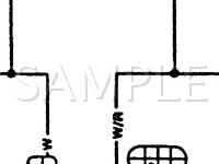 1988 Nissan Stanza  2.0 L4 GAS Wiring Diagram