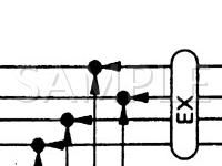1988 Nissan Stanza  2.0 L4 GAS Wiring Diagram