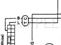1989 Nissan 300ZX 2+2 3.0 V6 GAS Wiring Diagram
