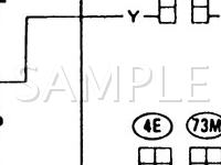 1989 Nissan 300ZX  3.0 V6 GAS Wiring Diagram