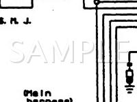 1989 Nissan Maxima  3.0 V6 GAS Wiring Diagram