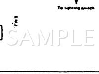 1989 Nissan Stanza  2.0 L4 GAS Wiring Diagram