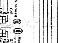 1990 Nissan Pulsar NX XE 1.6 L4 GAS Wiring Diagram