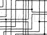 1990 Nissan Pulsar NX  1.6 L4 GAS Wiring Diagram