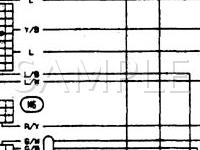 1991 Nissan 300ZX  3.0 V6 GAS Wiring Diagram