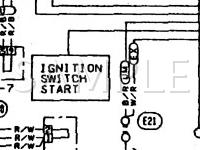 1991 Nissan Maxima  3.0 V6 GAS Wiring Diagram