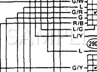 1991 Nissan D21 Pickup  3.0 V6 GAS Wiring Diagram