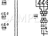 1991 Nissan Stanza  2.4 L4 GAS Wiring Diagram