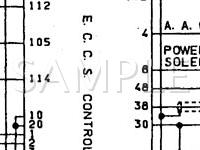 1992 Nissan Maxima SE 3.0 V6 GAS Wiring Diagram