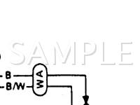 1992 Nissan Pathfinder XE 3.0 V6 GAS Wiring Diagram