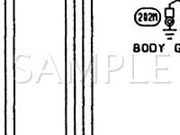 1992 Nissan D21 Pickup  3.0 V6 GAS Wiring Diagram