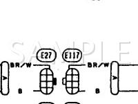 1992 Nissan Sentra SE-R 2.0 L4 GAS Wiring Diagram