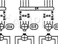 1993 Nissan Sentra GXE 1.6 L4 GAS Wiring Diagram