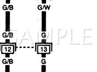 1994 Nissan 240SX SE 2.4 L4 GAS Wiring Diagram