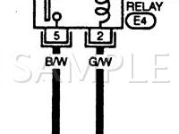 1994 Nissan 240SX SE 2.4 L4 GAS Wiring Diagram