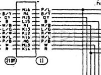 1994 Nissan Pickup  3.0 V6 GAS Wiring Diagram