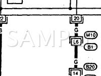 1995 Nissan 240SX  2.4 L4 GAS Wiring Diagram
