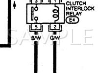 1995 Nissan 240SX  2.4 L4 GAS Wiring Diagram