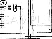 1995 Nissan 300ZX  3.0 V6 GAS Wiring Diagram