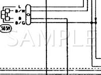 1995 Nissan Pickup Short BED E 2.4 L4 GAS Wiring Diagram