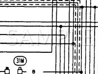 1995 Nissan Pickup Short BED E 2.4 L4 GAS Wiring Diagram