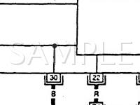 1995 Nissan Sentra XE 1.6 L4 GAS Wiring Diagram