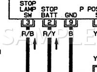 1996 Nissan 300ZX  3.0 V6 GAS Wiring Diagram