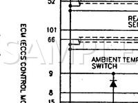 1996 Nissan Pathfinder LE 3.3 V6 GAS Wiring Diagram