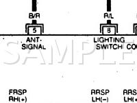 1997 Nissan Altima GXE 2.4 L4 GAS Wiring Diagram