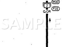 1997 Nissan Pathfinder SE 3.3 V6 GAS Wiring Diagram