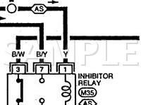 1997 Nissan Pickup Short BED XE 2.4 L4 GAS Wiring Diagram