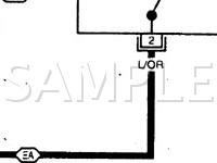 1997 Nissan 200SX  1.6 L4 GAS Wiring Diagram