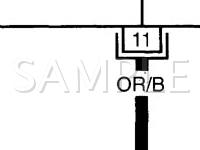 1998 Nissan 240SX  2.4 L4 GAS Wiring Diagram