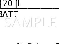 1999 Nissan Sentra  1.6 L4 GAS Wiring Diagram