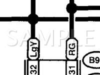 2003 Subaru Legacy  2.5 H4 GAS Wiring Diagram