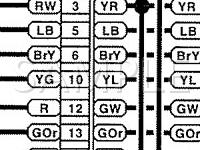 2006 Subaru Forester X 2.5 H4 GAS Wiring Diagram