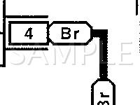 2008 Subaru Outback  2.5 H4 GAS Wiring Diagram