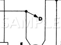 1986 Subaru GL  1.8 H4 GAS Wiring Diagram