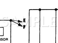 1986 Subaru GL-10  1.8 H4 GAS Wiring Diagram