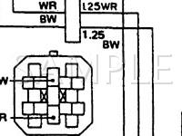 1987 Subaru GL-10  1.8 H4 GAS Wiring Diagram