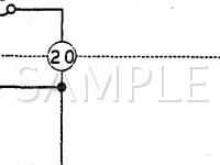 1992 Subaru Justy GL 1.2 L3 GAS Wiring Diagram