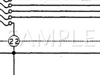 1993 Subaru Justy GL 1.2 L3 GAS Wiring Diagram