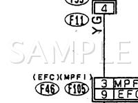 1993 Subaru Justy GL 1.2 L3 GAS Wiring Diagram