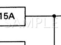 1989 Suzuki Samurai  1.3 L4 GAS Wiring Diagram