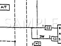 1988 Isuzu Pickup Normal CAB 2.6 L4 GAS Wiring Diagram