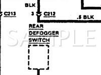 1991 Isuzu Trooper  2.8 V6 GAS Wiring Diagram