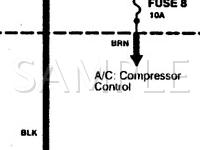 1994 Isuzu Amigo  2.6 L4 GAS Wiring Diagram