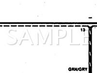 1994 Isuzu Trooper RS 3.2 V6 GAS Wiring Diagram