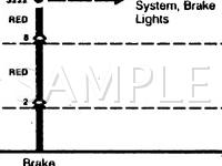 1995 Isuzu Pickup  2.3 L4 GAS Wiring Diagram